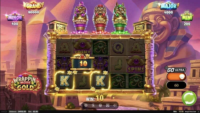 Wrappin' More Gold - gain dans le jeu de base